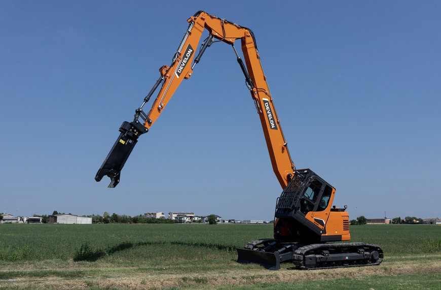 Develon Launches New DX140RDM-7 Demolition Excavator